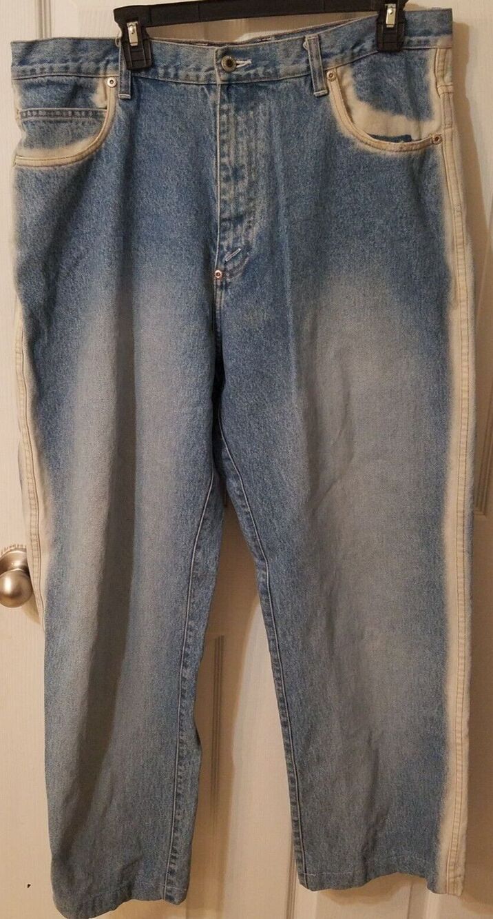 Vintage Y2K Phat Farm Jeans Men’s Size 38x33 Baggy Hip Hop Skater Denim